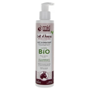 MKL Green Nature Lait d'Ânesse Bio du Gers Lait Hydratant Corps et Mains 200 ml