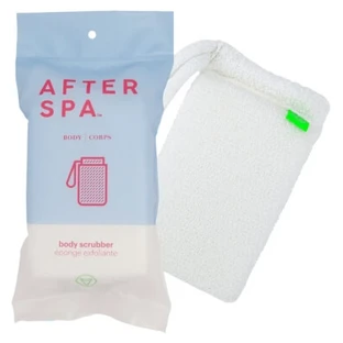 Afterspa Peeling-Schwamm aus strukturierter Baumwolle für den Körper