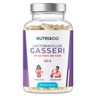 Nutri&Co Lactobacillus gasseri and Kola Nut, 60 Capsules