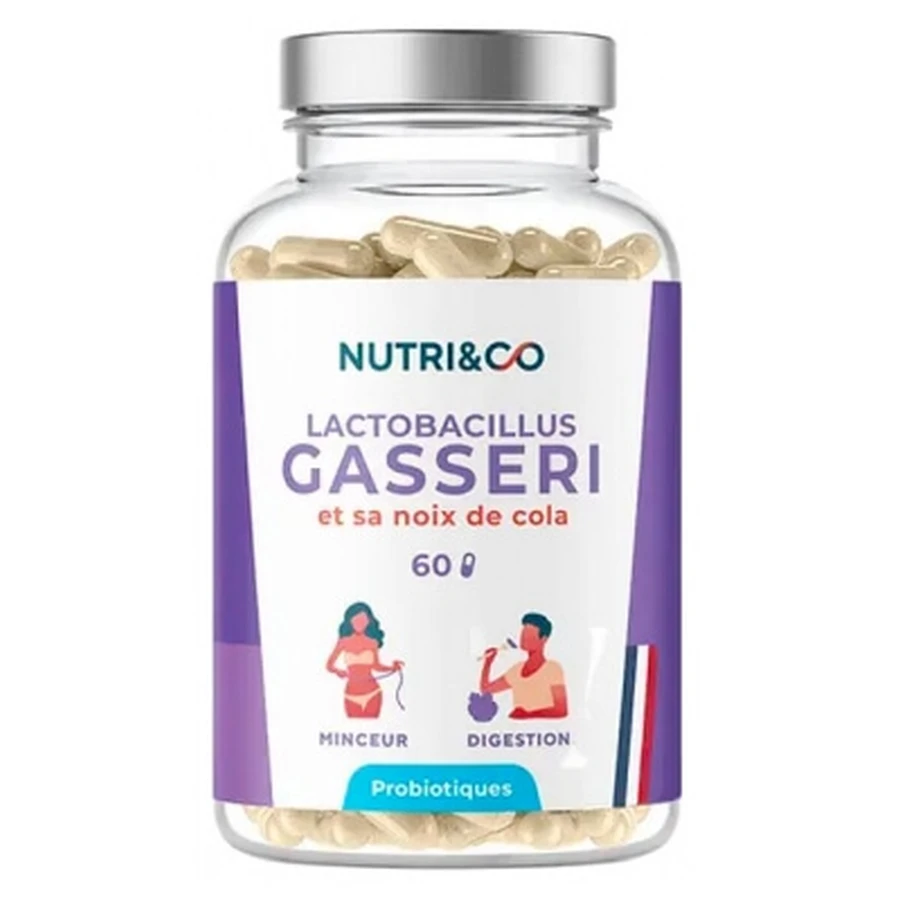 Nutri&Co Lactobacillus gasseri and Kola Nut, 60 Capsules