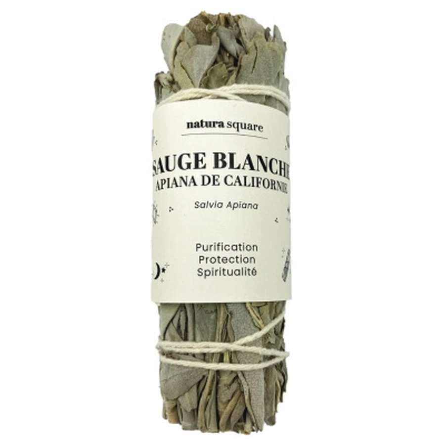Natura Square Sauge Blanche Apiana Fagot de Fumigation