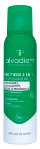 Alvadiem 3-in-1 Foot Deodorant, 150 ml