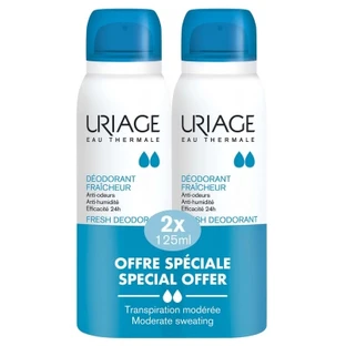 Uriage Fresh Deodorant, 2-Pack (125 ml each)