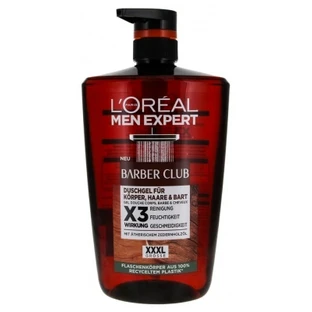 L'Oréal Paris Men Expert Barber Club Gel Douche Corps Cheveux et Barbe 1 L