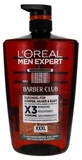 Gel de ducha L'Oréal Paris Men Expert Barber Club para cuerpo, cabello y barba, 1 L
