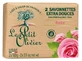 Le Petit Olivier Extra Gentle Rose Soap Bars, 2 x 100 g