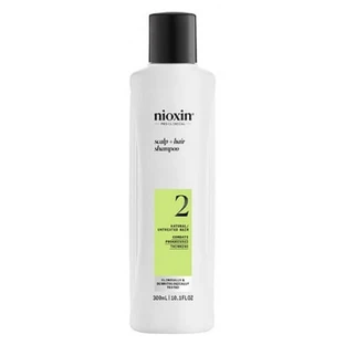 Nioxin System 2 Shampoo for Advanced Hair Loss, Natural Hair, 300 ml