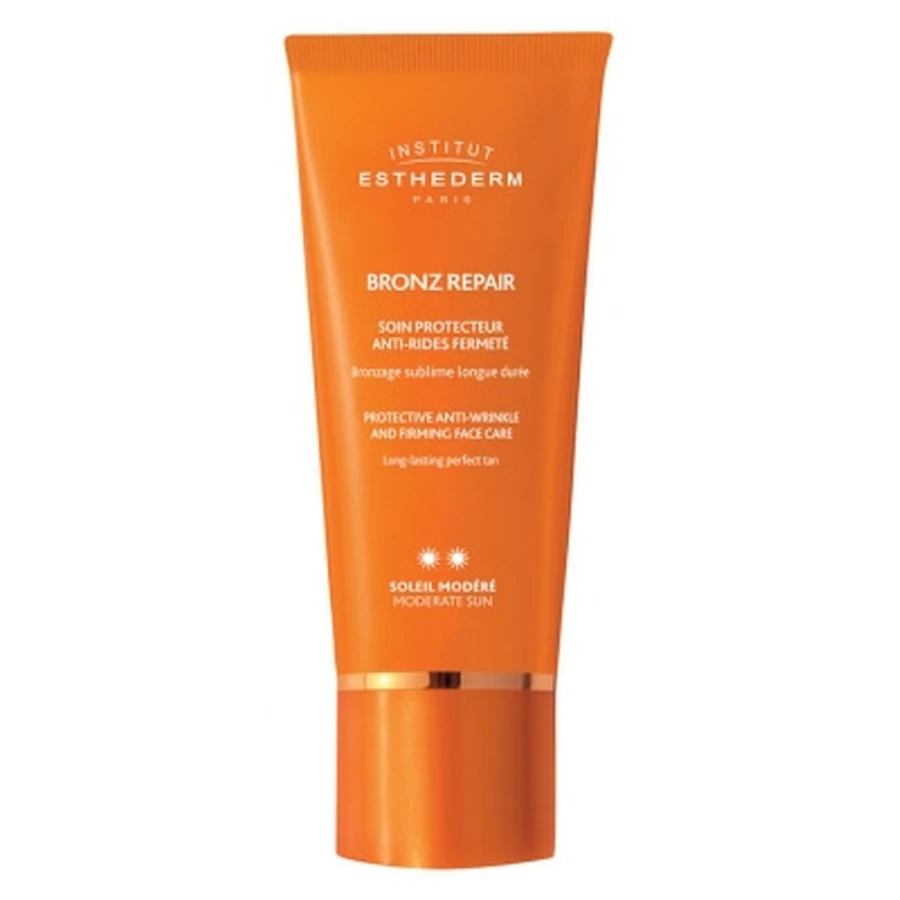 Institut Esthederm Bronz Repair Anti-Falten-Sonnenschutzcreme mit straffender Wirkung für mäßige Sonneneinstrahlung 50 ml