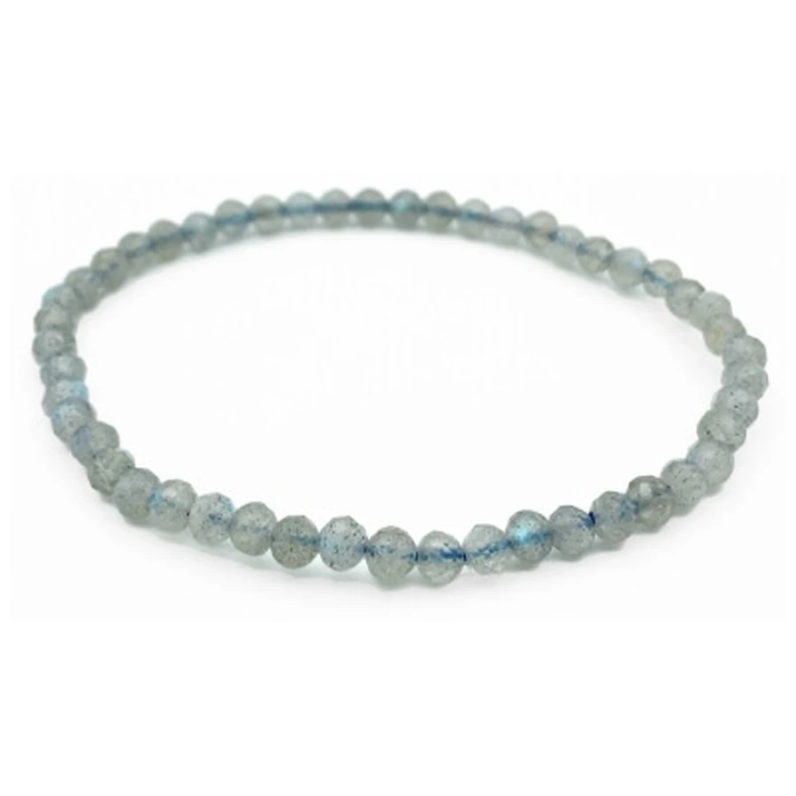 Natura Square – Armband aus facettiertem Labradorit