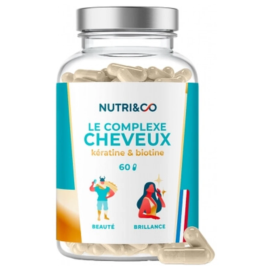 Nutri&Co Hair Complex, 60 Capsules