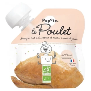 Popote Gourde Organic Chicken and Mashed Potatoes, 4–6 Months and Up, 60 g
