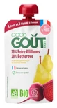 Good Goût Poire Williams Betterave dès 4 Mois Bio 120 g