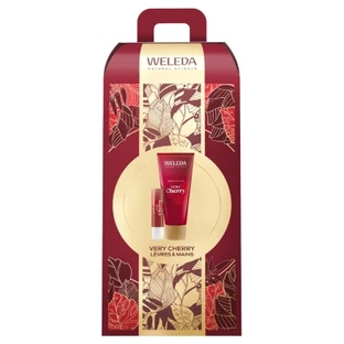 Crema de manos «Very Cherry» de Weleda, 50 ml + bálsamo labial, 4,8 g