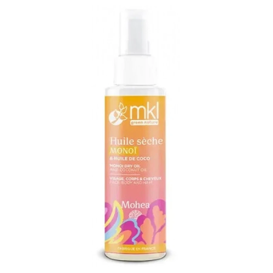 Aceite seco MKL Green Nature Mohea con monoï y aceite de coco, 100 ml