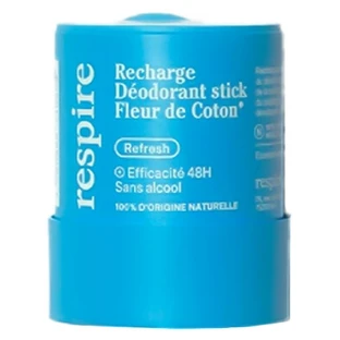 Respire Deodorant Stick „Floarea de bumbac” – Rezerve bio 50 g