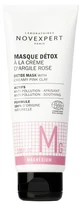 Novexpert Masca detoxifiantă cu magneziu și cremă de argilă roz bio, 75 ml