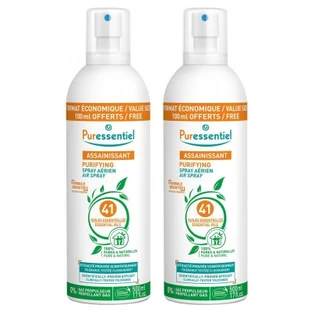 Ambientador en spray Puressentiel con 41 aceites esenciales, paquete de 2 (500 ml cada uno)
