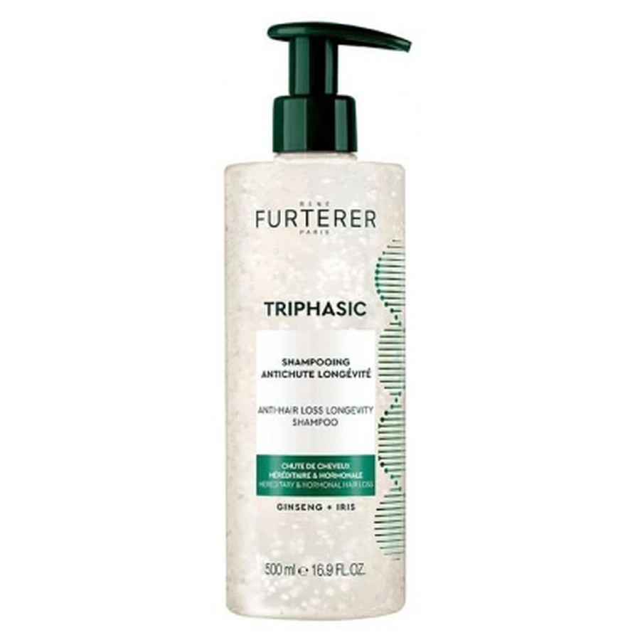 René Furterer Triphasic-shampoo tegen haaruitval voor langdurige resultaten, 500 ml