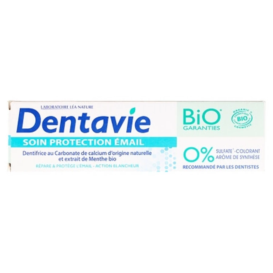 Dentavie Bio-Zahnpasta zum Schutz des Zahnschmelzes 75 ml