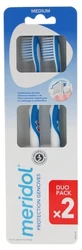 Meridol Protection Gencives Brosses à Dents Medium Duo Pack