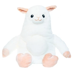 Mijn kleine warmwaterkruik met afneembare hoes in de vorm van een lama