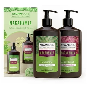Arganicare Macadamia hydraterende en herstellende duo-set