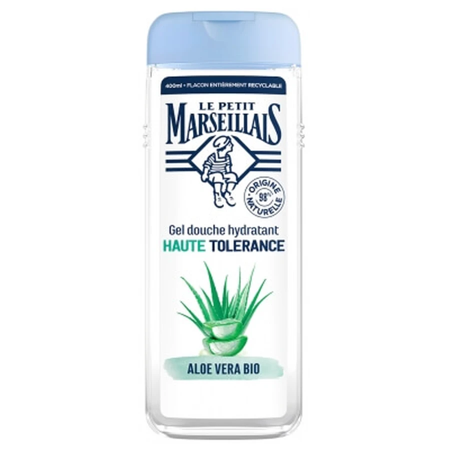 Le Petit Marseillais Vochtinbrengende douchegel voor de gevoelige huid met biologische aloë vera, 400 ml