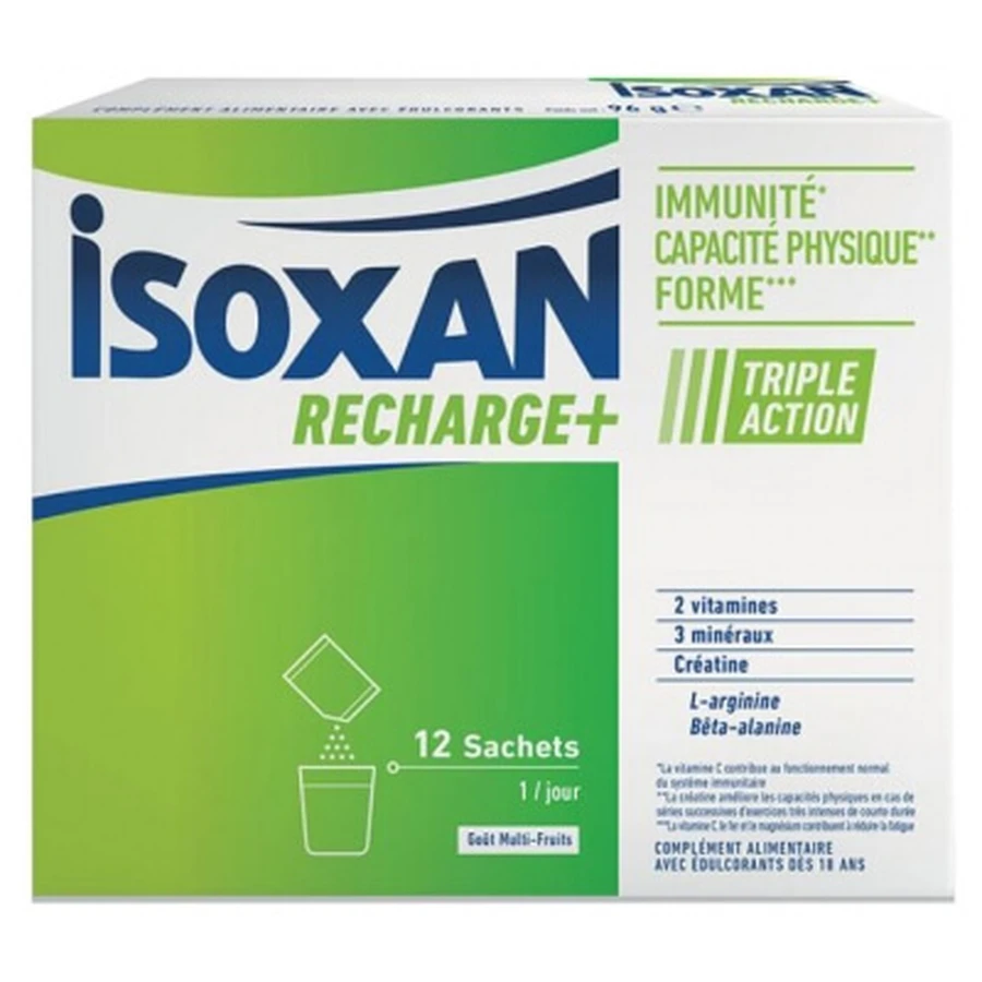 Isoxan Recharge+ 12 Sachets