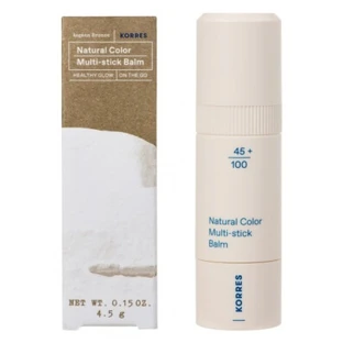 Bálsamo multiuso Korres Aegean Bronze, color natural, 4,5 g