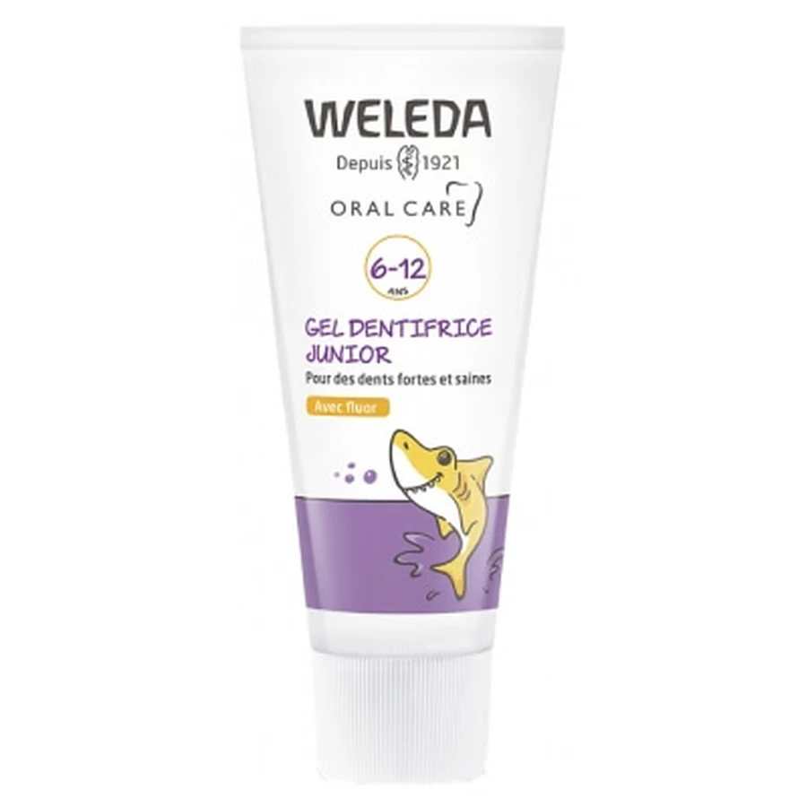 Gel dentífrico Weleda Junior para niños de 6 a 12 años, 50 ml