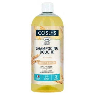 Coslys biologische shampoo en douchegel op basis van granen, 1 l