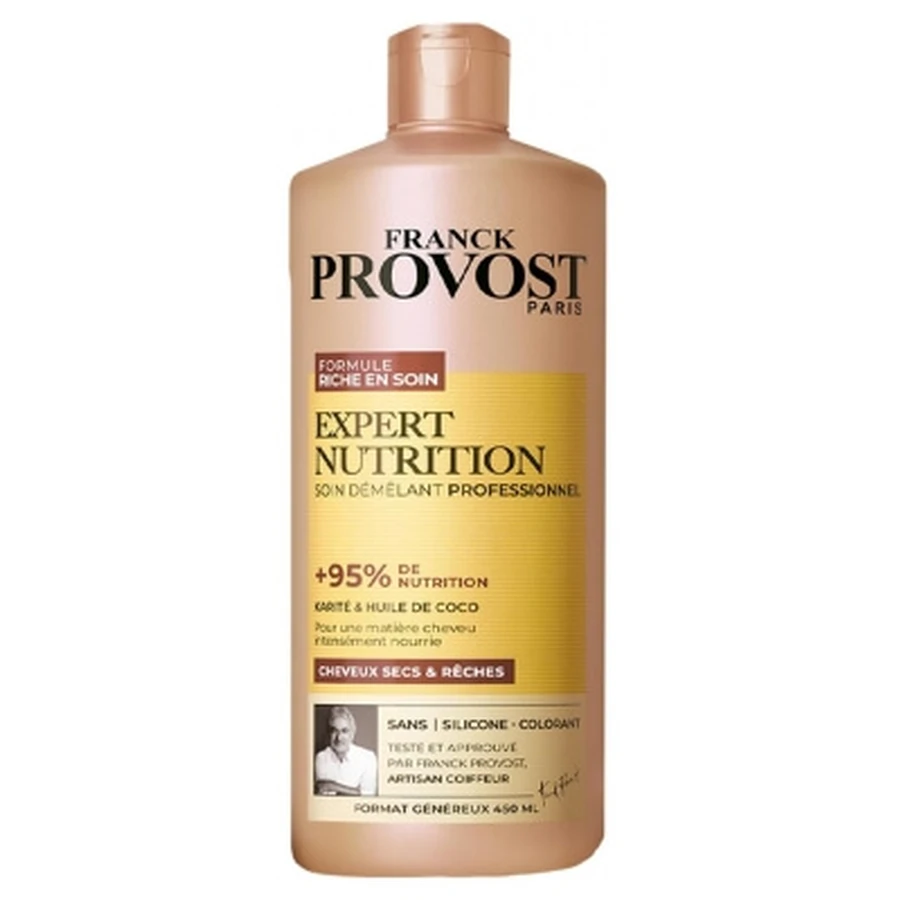 Franck Provost Expert Nutrition Soin Démêlant Cheveux Secs & Rêches 450 ml