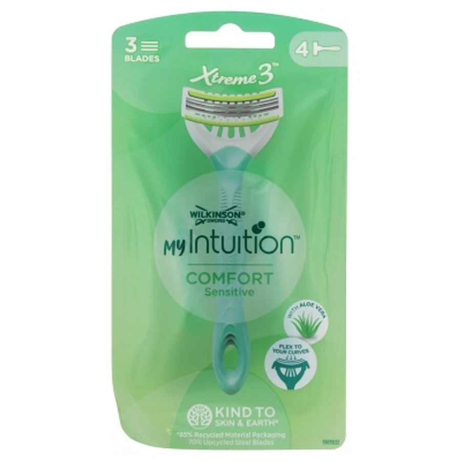 Wilkinson MyIntuition Xtreme 3 Comfort Sensitive 4 wegwerpscheermesjes