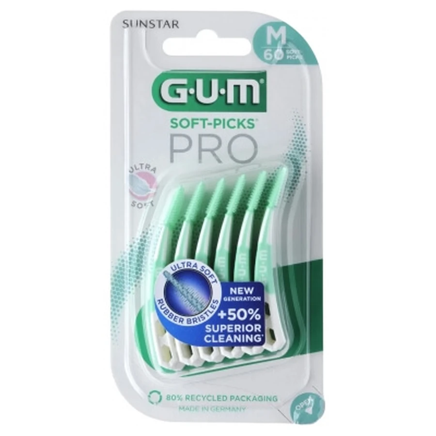 GUM Soft-Picks Pro, 60 stuks