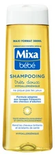Champú hipoalergénico muy suave Mixa Baby, 300 ml