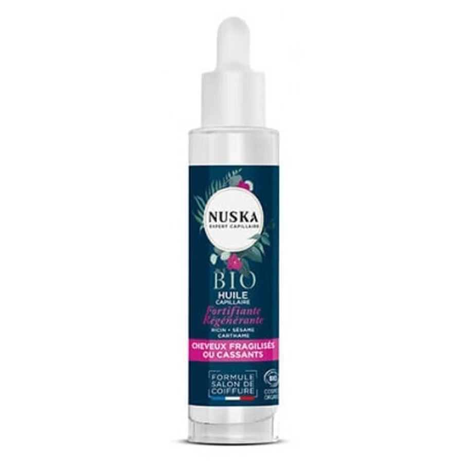 Aceite capilar fortificante y regenerador orgánico de Nuska