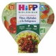 HiPP Les Petits Gourmets: pasta ecológica con forma de letras y salsa boloñesa, para bebés a partir de 12 meses, 230 g