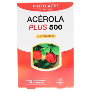 Phyto-Actif Acerola Plus 500, 24 Tablets
