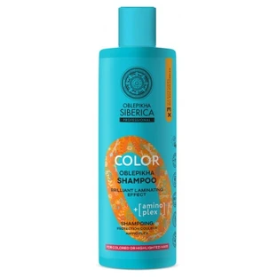 Natura Siberica Oblepikha Kleurshampoo met Amino Plex-kleurbescherming 400 ml