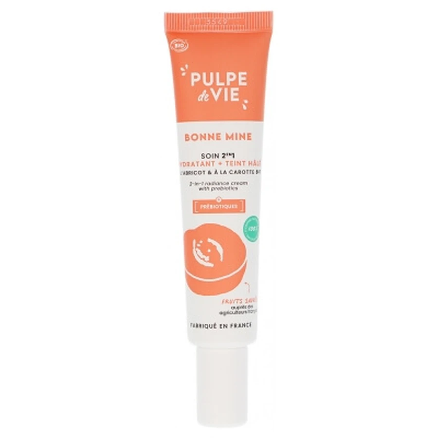 Pulpe de Vie Bonne Mine – Tratament hidratant 2 în 1 cu caise, 40 ml