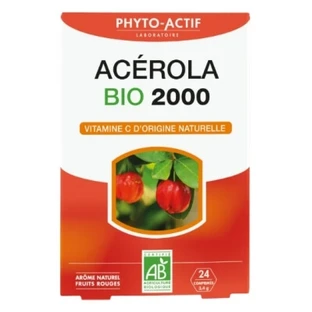 Phyto-Actif Acerola 2000 Bio, 24 Tabletten