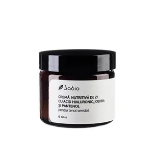 Voedende dagcrème met hyaluronzuur, jojoba en panthenol, 60 ml, Sabio