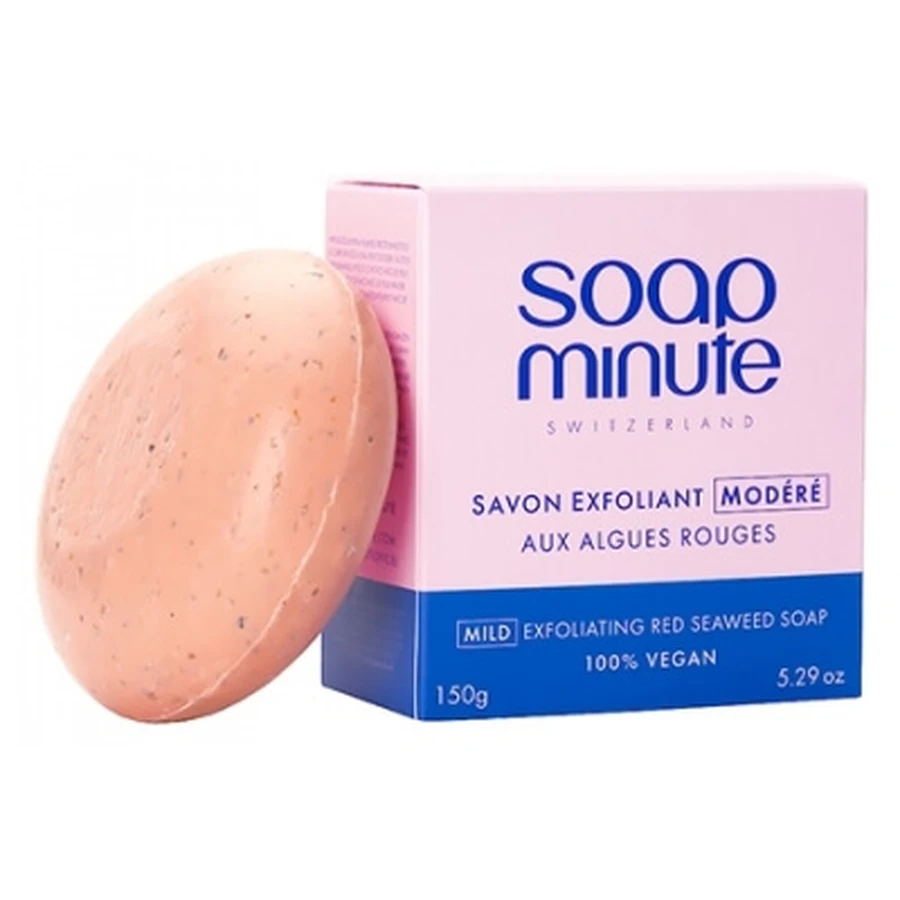Skin MinuteBODY' Minute Matig exfoliërende zeep met rode algen Minute