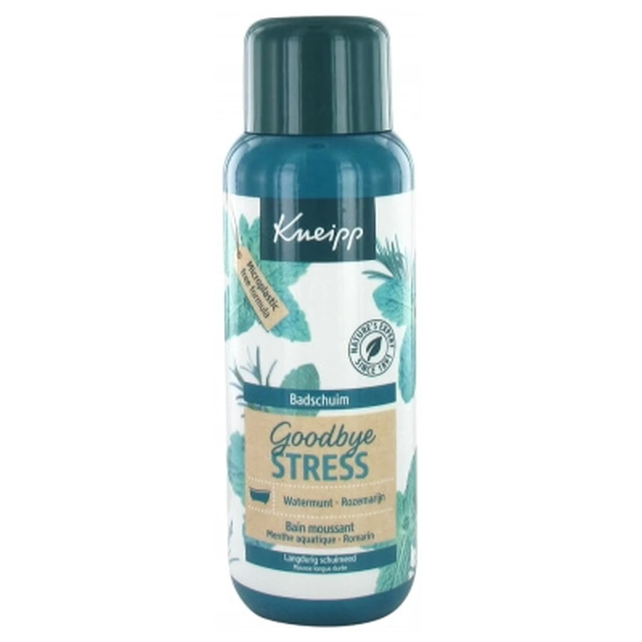 Kneipp Goodbye Stress Foaming Bath with Water Mint and Rosemary, 400 ml