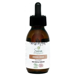 Salvia Nutrition Organic Virgin Sweet Almond Vegetable Oil 100 ml