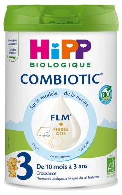 HiPP Combiotic 3 Organic Follow-On Formula for Ages 10 Months to 3…