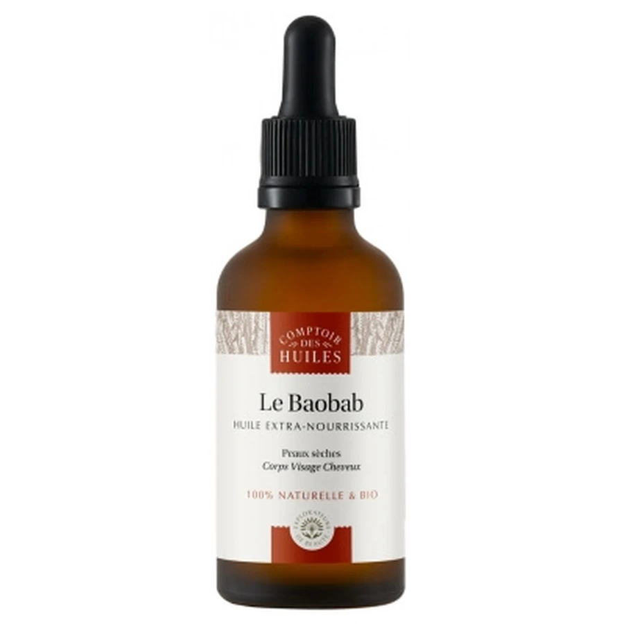 Comptoir des Huiles Le Baobab Organic Vegetable Oil 50 ml