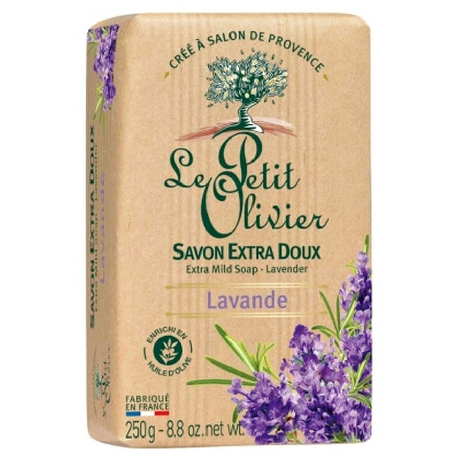 Le Petit Olivier Savon Extra Doux Lavande 250 g