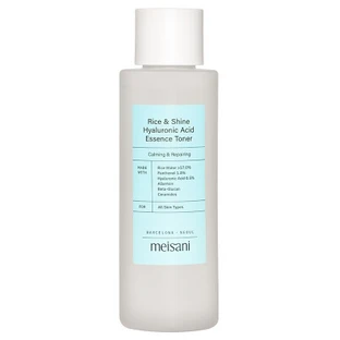 Tónico con ácido hialurónico Rice & Shine de Meisani, 150 ml