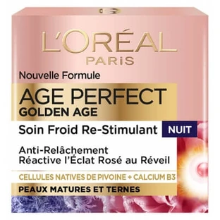 L'Oréal Paris Age Perfect Golden Age Tratament de noapte re-stimulant cu efect răcoritor 50 ml